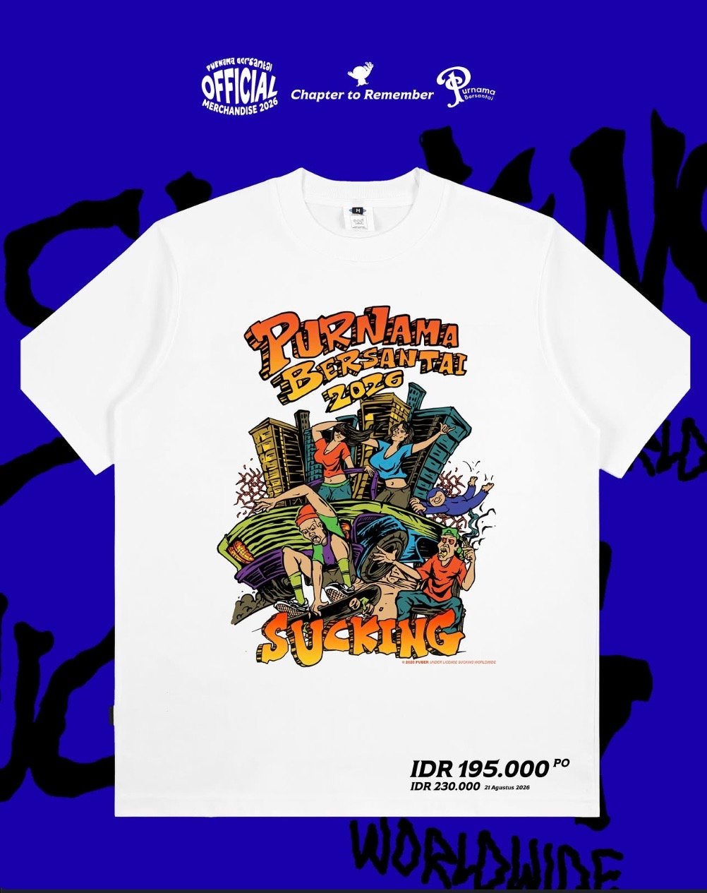 Riotous Chill t-shirt